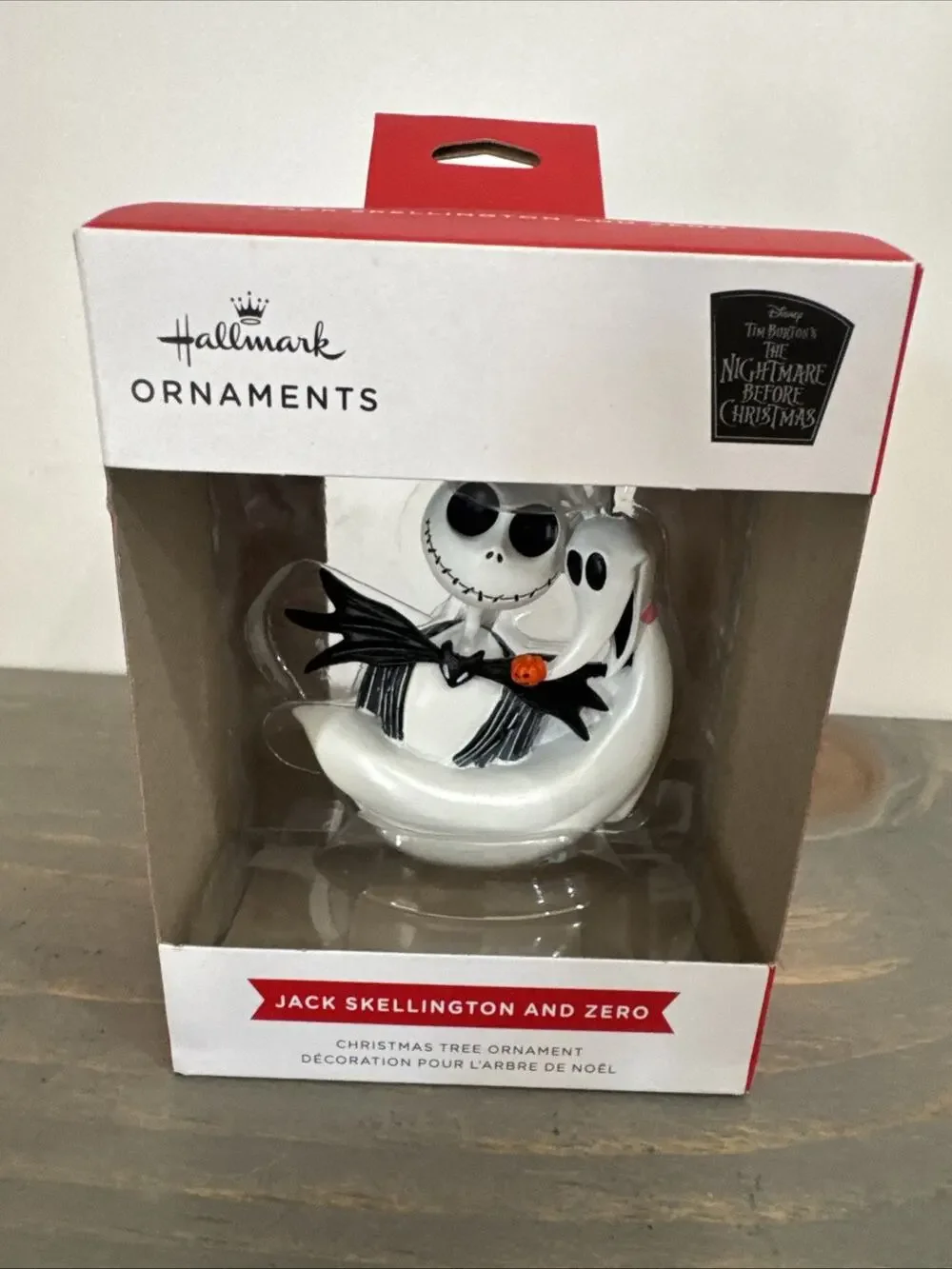 2024 Hallmark Ornament Nightmare Before Christmas Zero Dog Jack Skellington